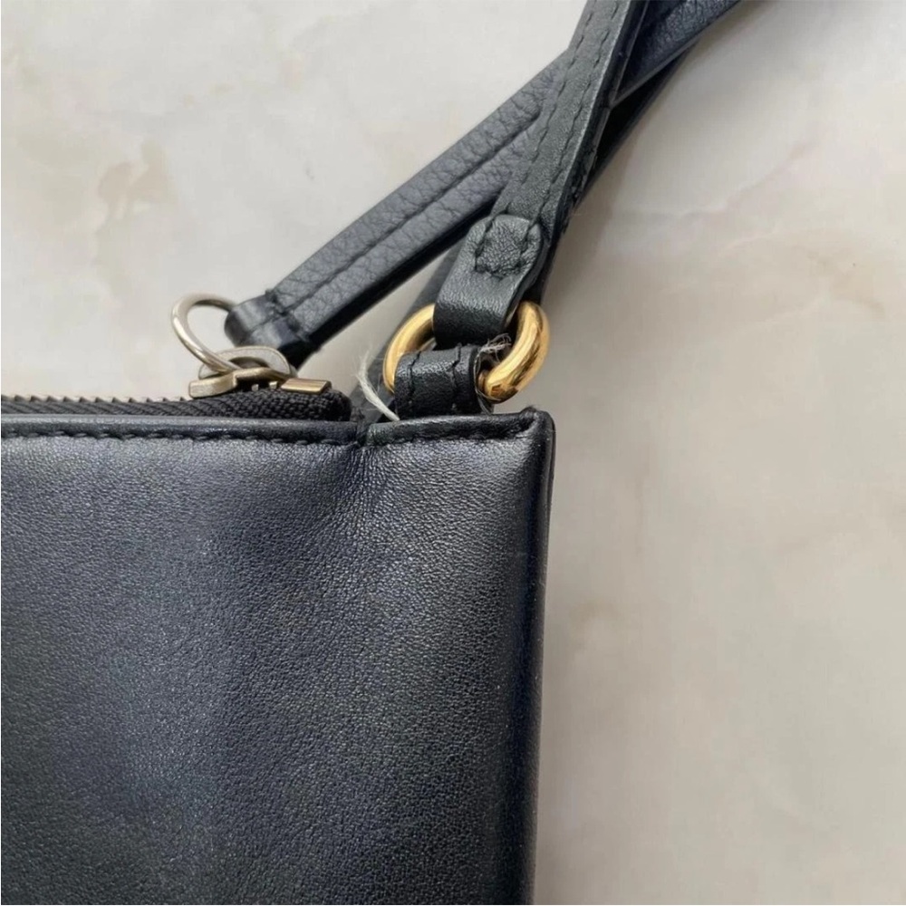 Gucci Black Chevron Crossbody Bag - Picture 6 of 15